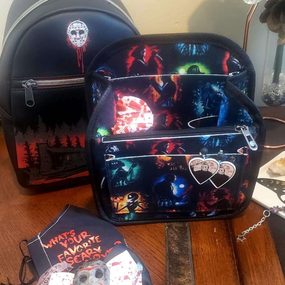 Loungefly Horror Backpack Organizer *Small flaw